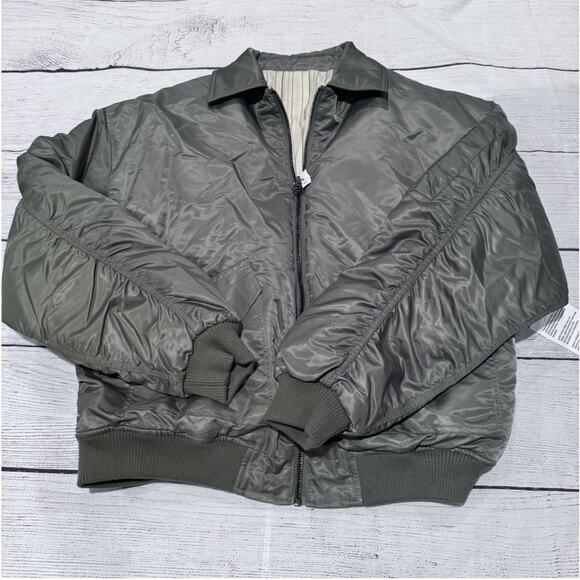 Topshop Oversize Bomber Jacket - Picture 3 of 9